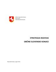 strategija razvoja obÄine do 2035 - ObÄina Slovenske Konjice