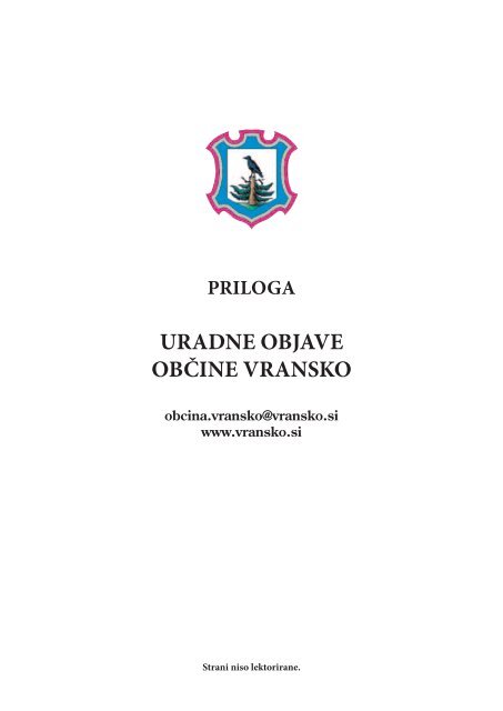 Obcinski informator st. 58 - ObÄina Vransko