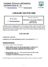 Obcinski informator st. 26 - ObÄina Vransko