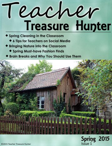 Teacher Treasure Hunter Magazine