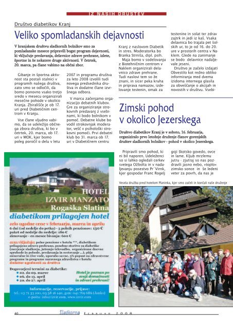 odpri - Zveza društev diabetikov Slovenije