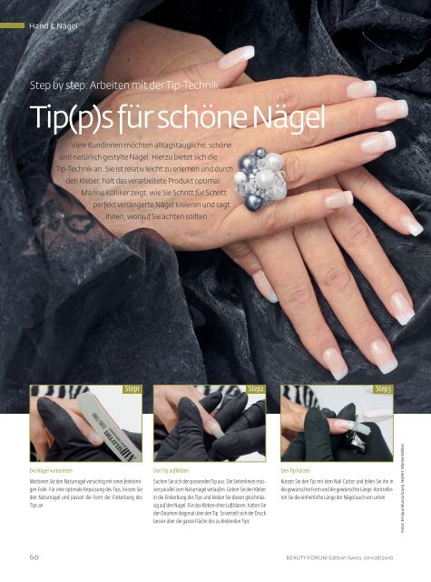 Tip(p)s für schöne Nägel - NAIL INTERNATIONAL by Marlise K