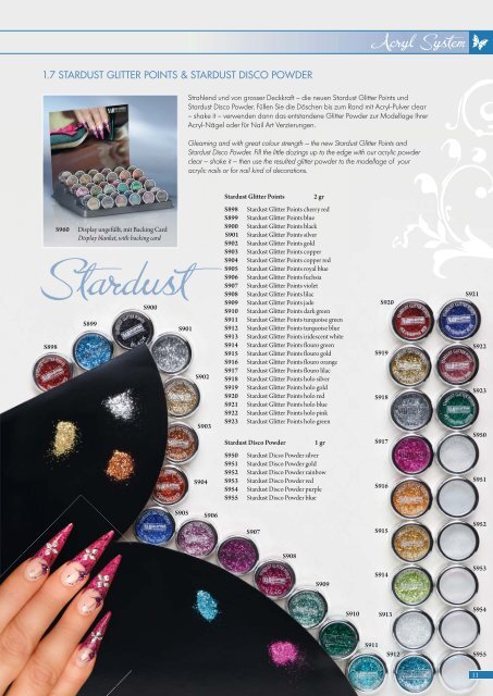 Katalog 2011-Buch.indb - Nail Selection