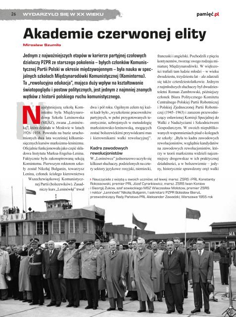 PamiÄÄ.pl 5/2013 - Archiwalny serwis Instytutu PamiÄci Narodowej