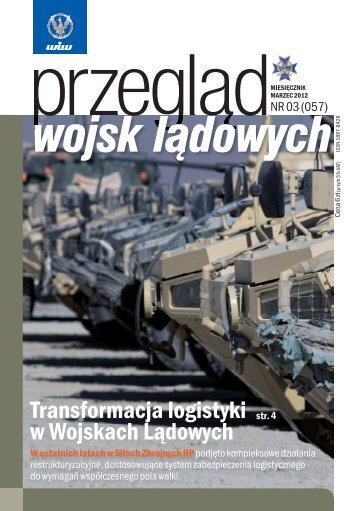 Transformacja logistyki w Wojskach LÄdowych - Polska Zbrojna