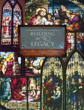 Legacy Campaign Brochure - The Church of the Holy Innocents