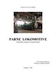 PARNE LOKOMOTIVE - Osnovna Å¡ola MajÅ¡perk