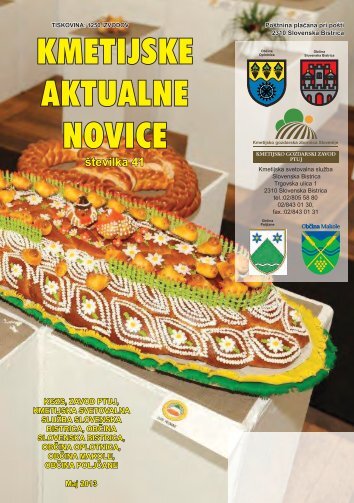 KMETIJSKE AKTUALNE NOVICE - KGZ Ptuj