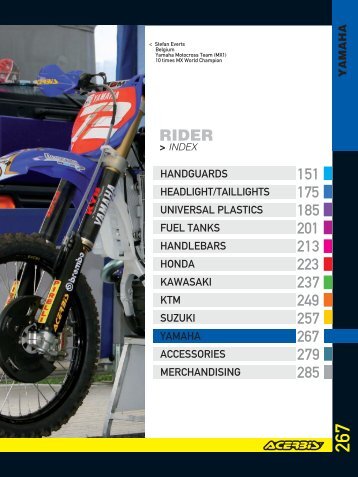 yamaha - Acerbis