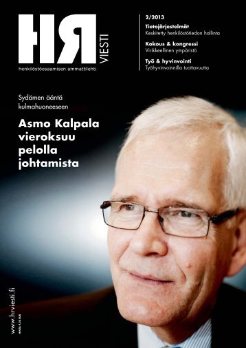 HR viesti - henkilÃ¶stÃ¶osaamisen ammattilehti 2/2013 - PubliCo Oy