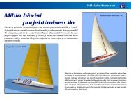 WB-Sails News 1/08 Mihin hÃ¤visi purjehtimisen ilo