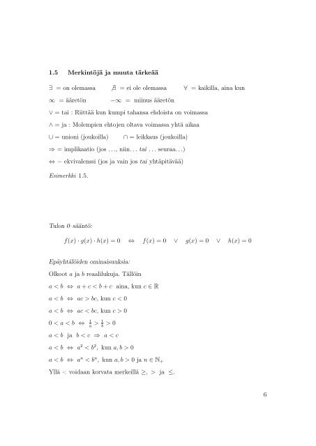 Matematiikan perusteet taloustieteilijÃ¶ille 1a - Oulun yliopiston ...