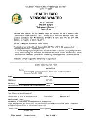 Vendor form.pdf - Cameron Park Community Services District