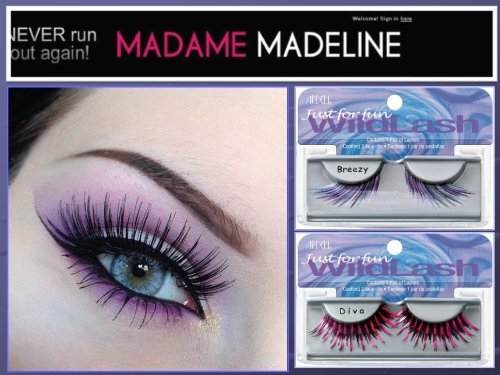 Stunning False Eyelashes at Madame Madeline