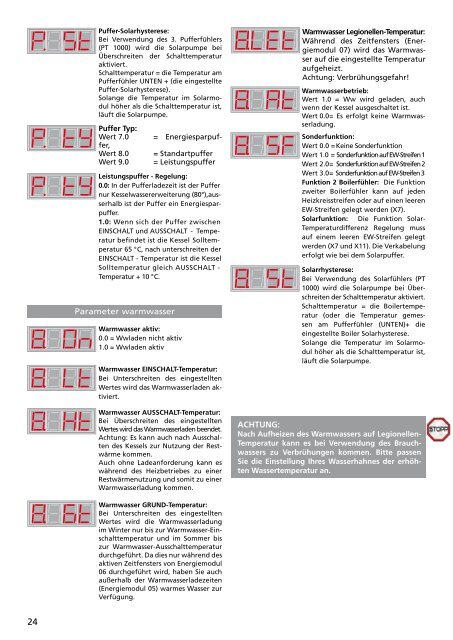 Heizkreis 1 - Westfeuer