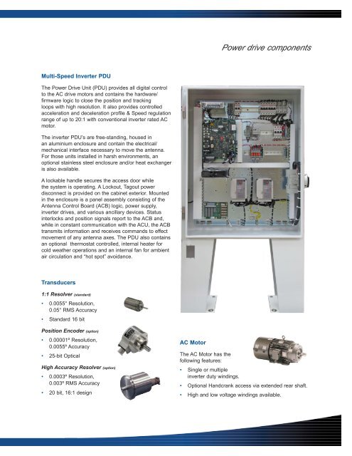 Model 950 Antenna Control System - General Dynamics SATCOM ...