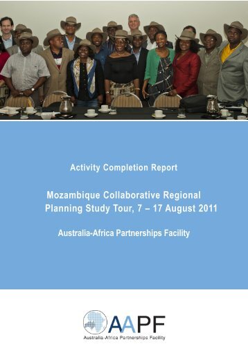 Activity Completion Report - Australia-Africa Partnerships Facility