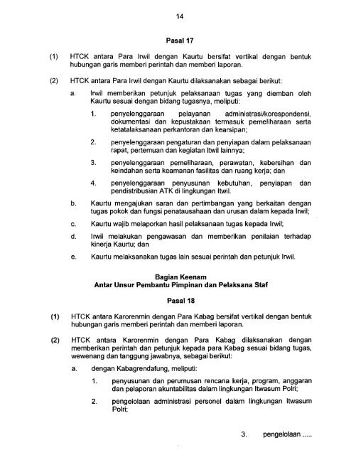 peraturan inspektur pengawasan umum kepolisian negara republik ...