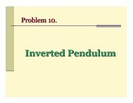 Inverted Pendulum