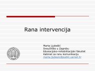 Rana intervencija - Korak po korak