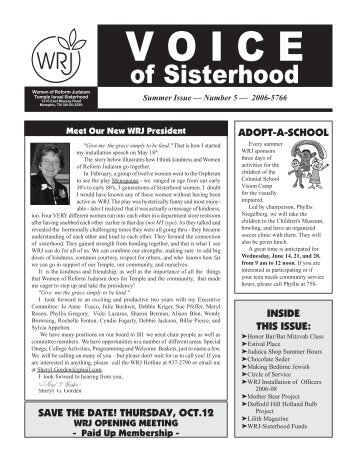 of Sisterhood - Tisisterhood.org