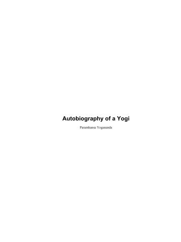 Yogananda-Autobiography