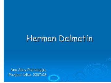 Herman Dalmatin (2007)