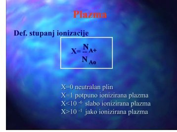 Električna struja u plinovima. Plazma