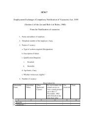 SEM-7 Employment Exchanges (Compulsory Notification of ...