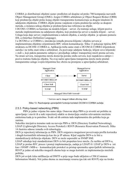 Protokoli i arhitekture u sustavima upravljanja mreÅ¾om - osnove ...