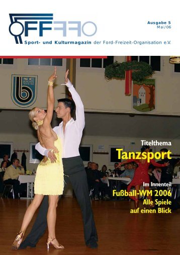 Tanzsport - Ford-Segel-Club Köln