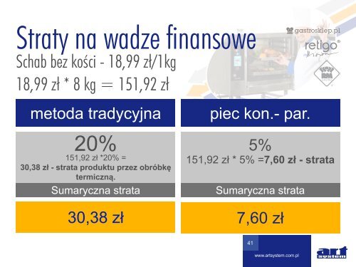 Prezentacja pieca konwekcyjno - parowego - Gastrosklep