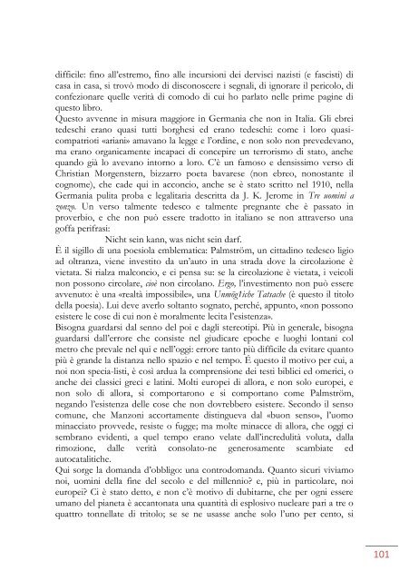 I sommersi e i salvati