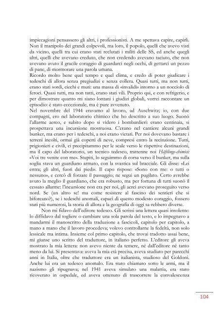 I sommersi e i salvati