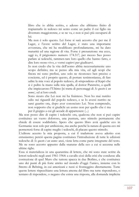 I sommersi e i salvati