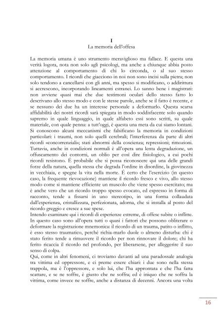 I sommersi e i salvati