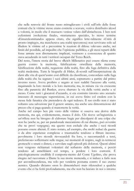I sommersi e i salvati