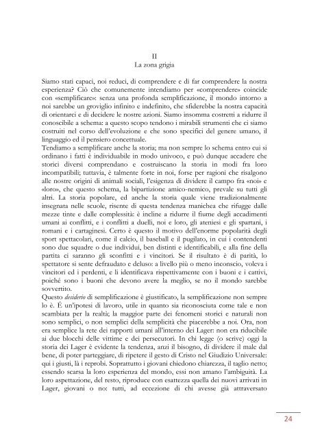 I sommersi e i salvati