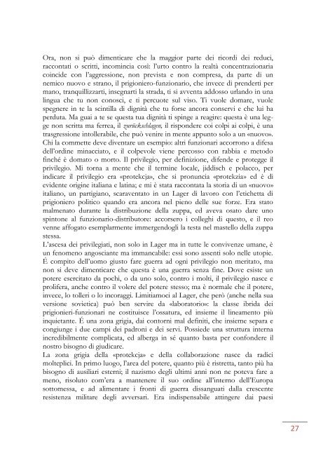 I sommersi e i salvati