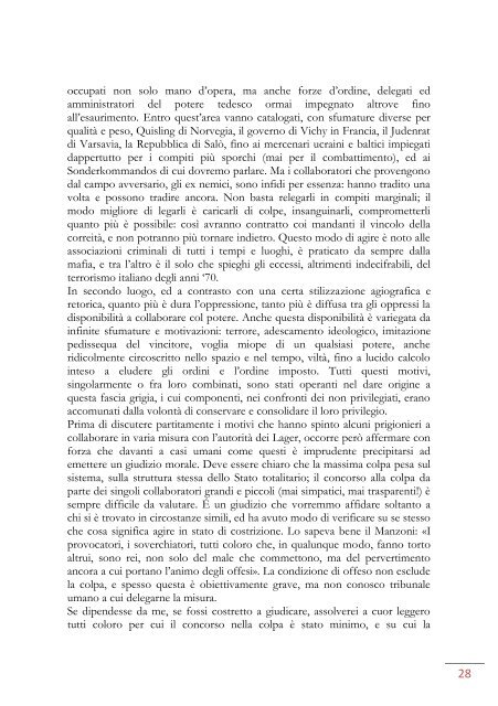 I sommersi e i salvati