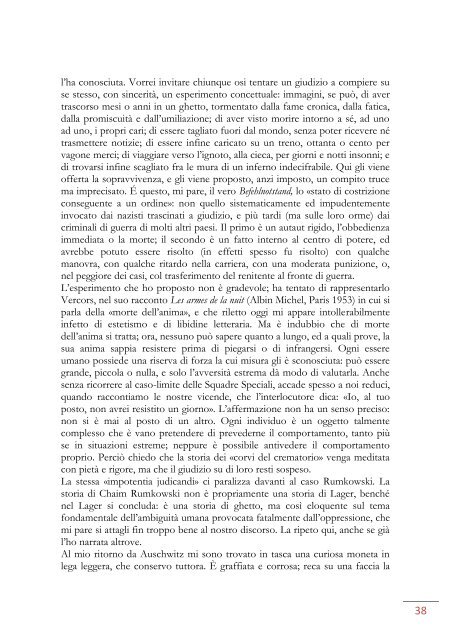 I sommersi e i salvati