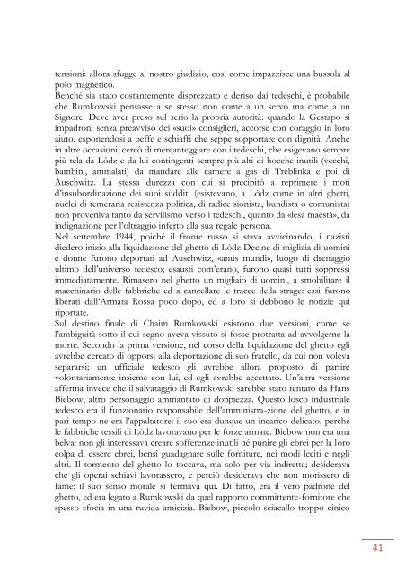 I sommersi e i salvati