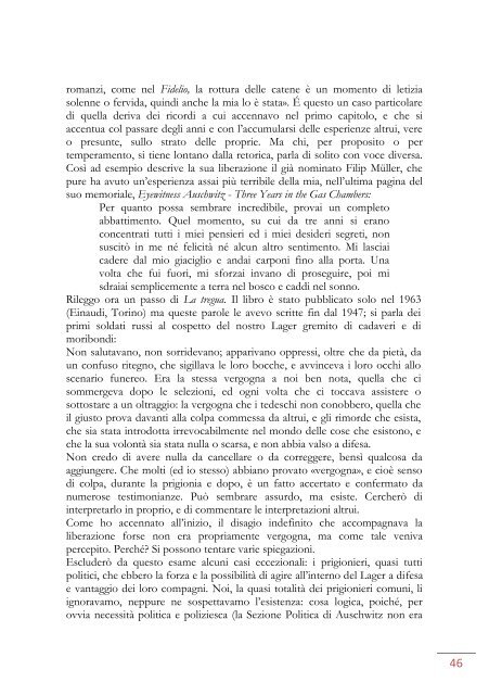 I sommersi e i salvati