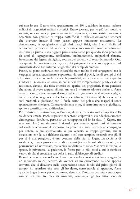 I sommersi e i salvati