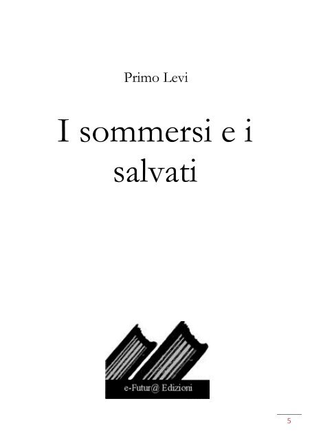 I sommersi e i salvati