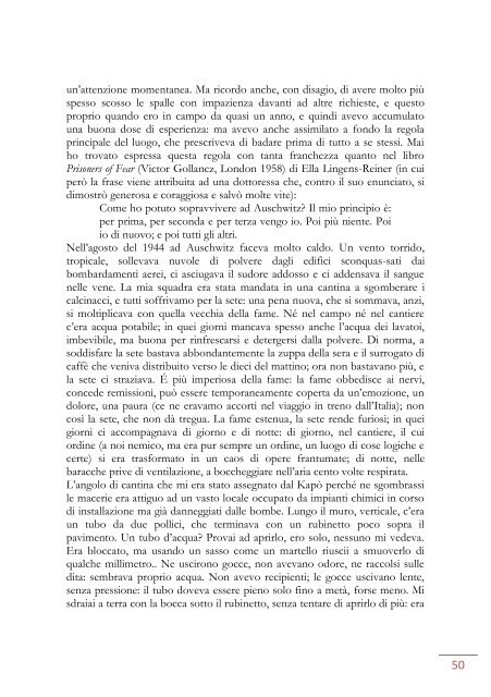I sommersi e i salvati