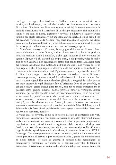 I sommersi e i salvati