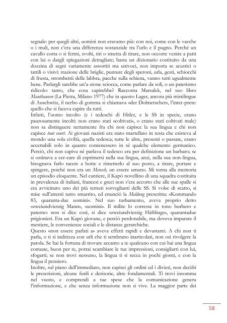 I sommersi e i salvati