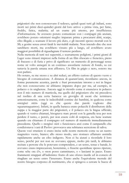 I sommersi e i salvati