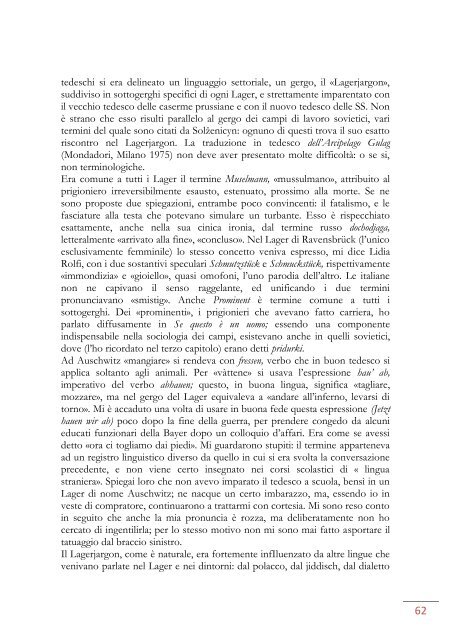 I sommersi e i salvati